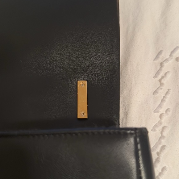 Burberry Small Lola Quilted Lambskin Bag Black Gold - Picture 11 of 13